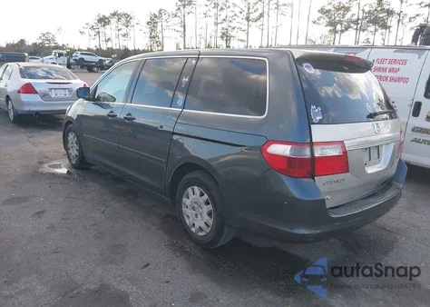 2006 Honda Odyssey Lx from USA, damaged, VIN 5FNRL38256B108534